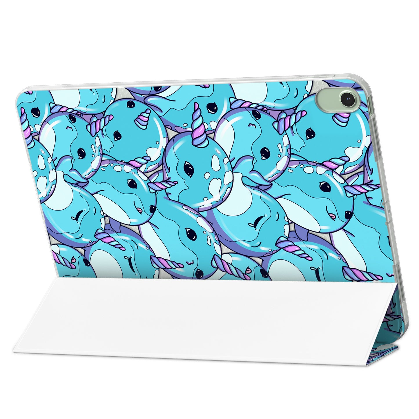 Cavka Apple iPad Smart Cover Cute Blue Unicorn