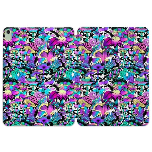 Cavka Apple iPad Smart Cover Purple Trippy Mushrooms