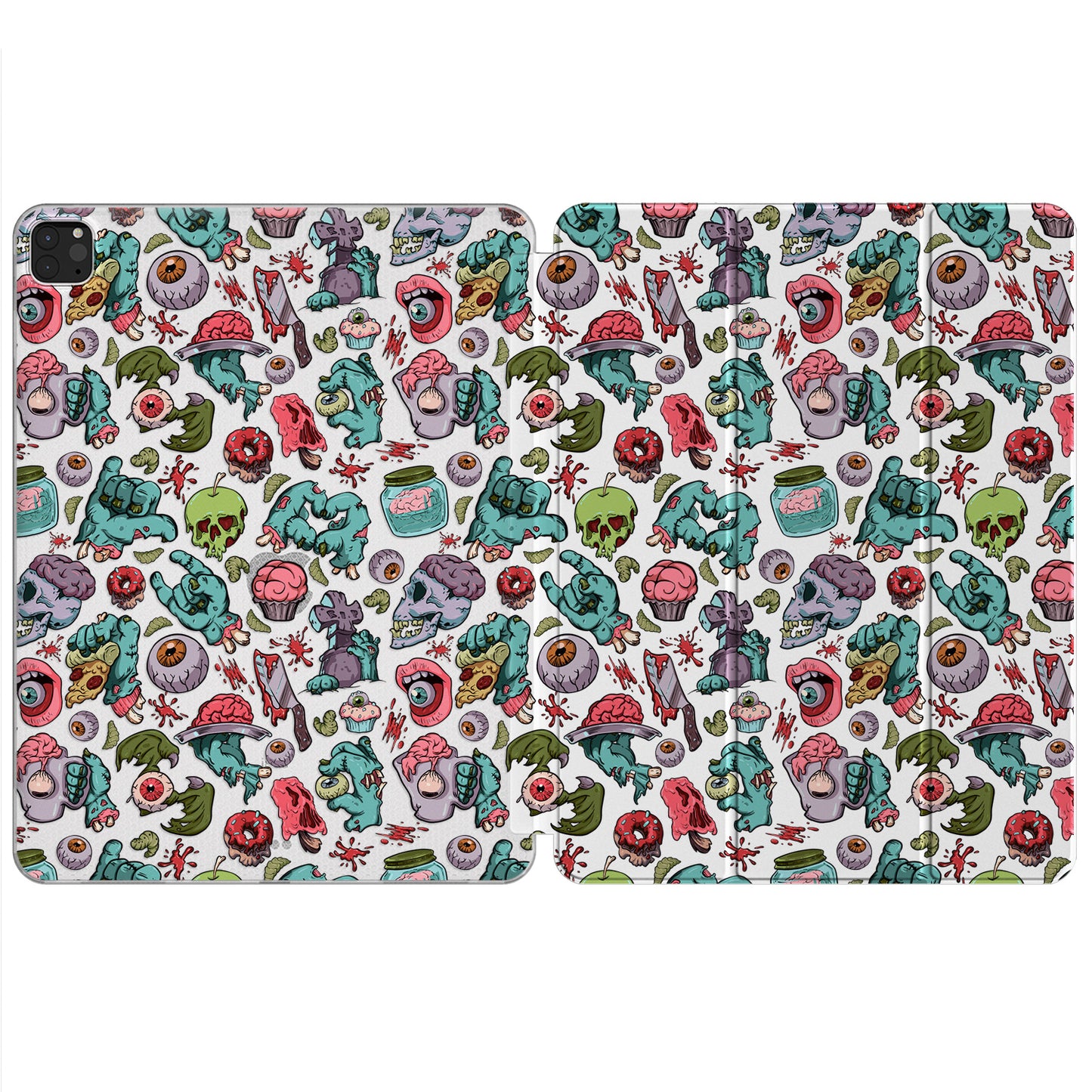 Cavka Apple iPad Smart Cover Zombie Horror Pattern