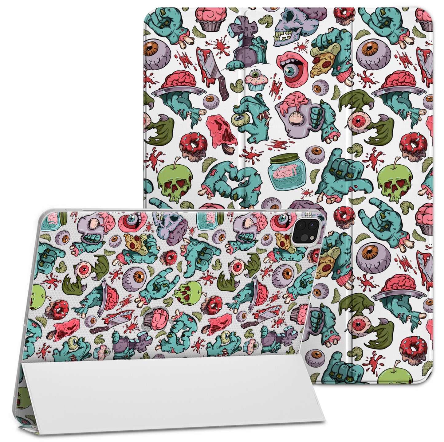 Cavka Apple iPad Smart Cover Zombie Horror Pattern