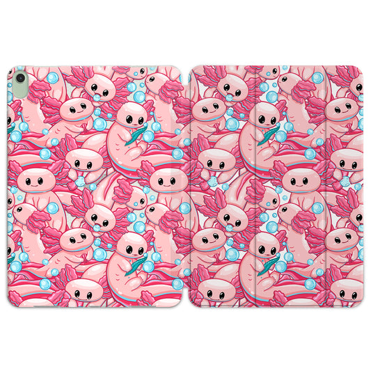Cavka Apple iPad Smart Cover Cute Pink Axolotl