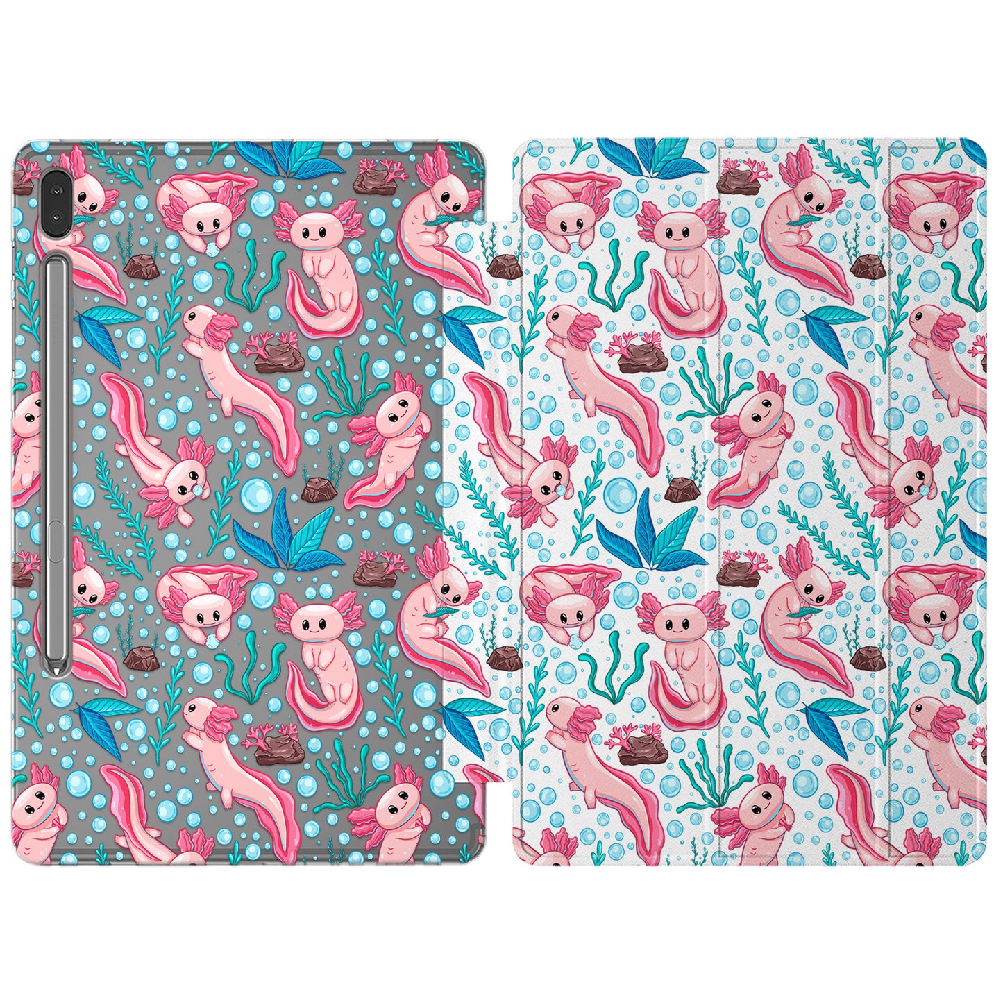 Cavka Apple iPad Smart Cover Cute Axolotl