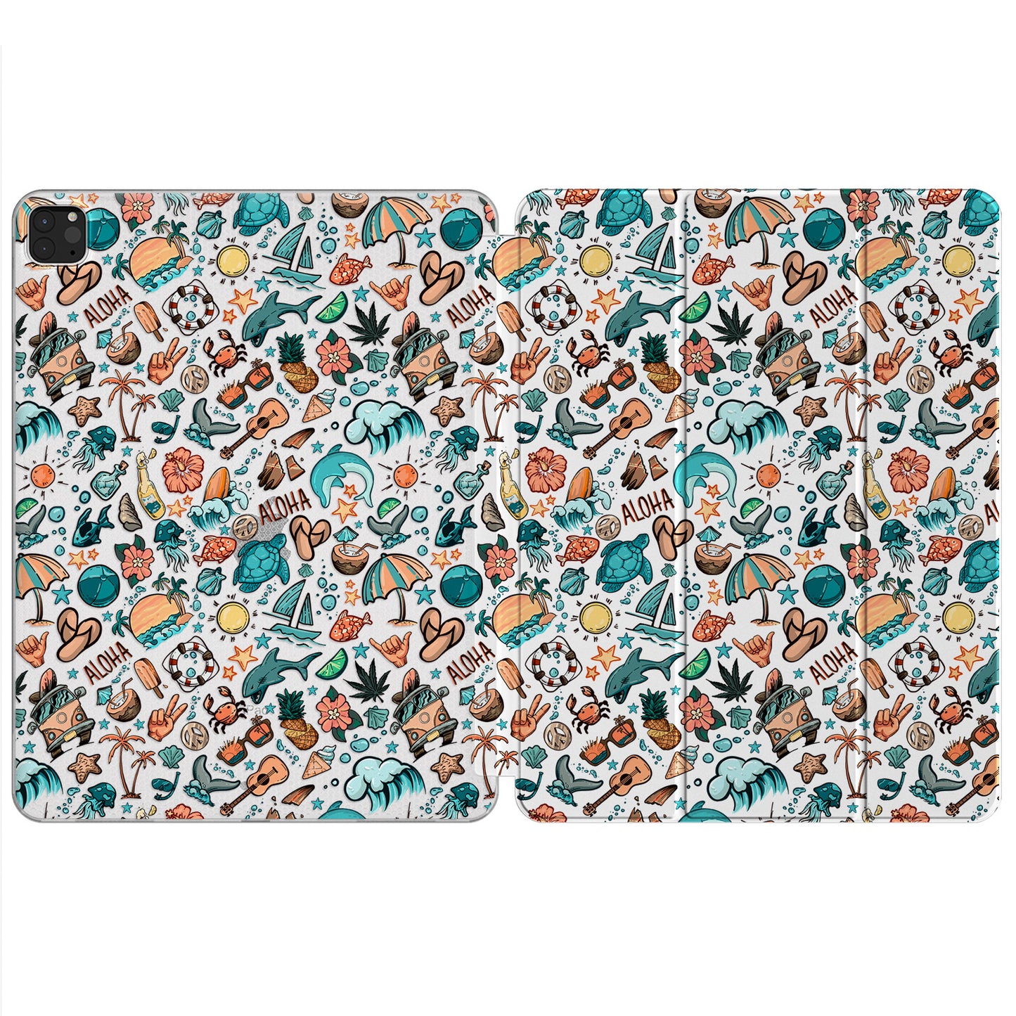 Cavka Apple iPad Smart Cover Aloha Vibes Pattern
