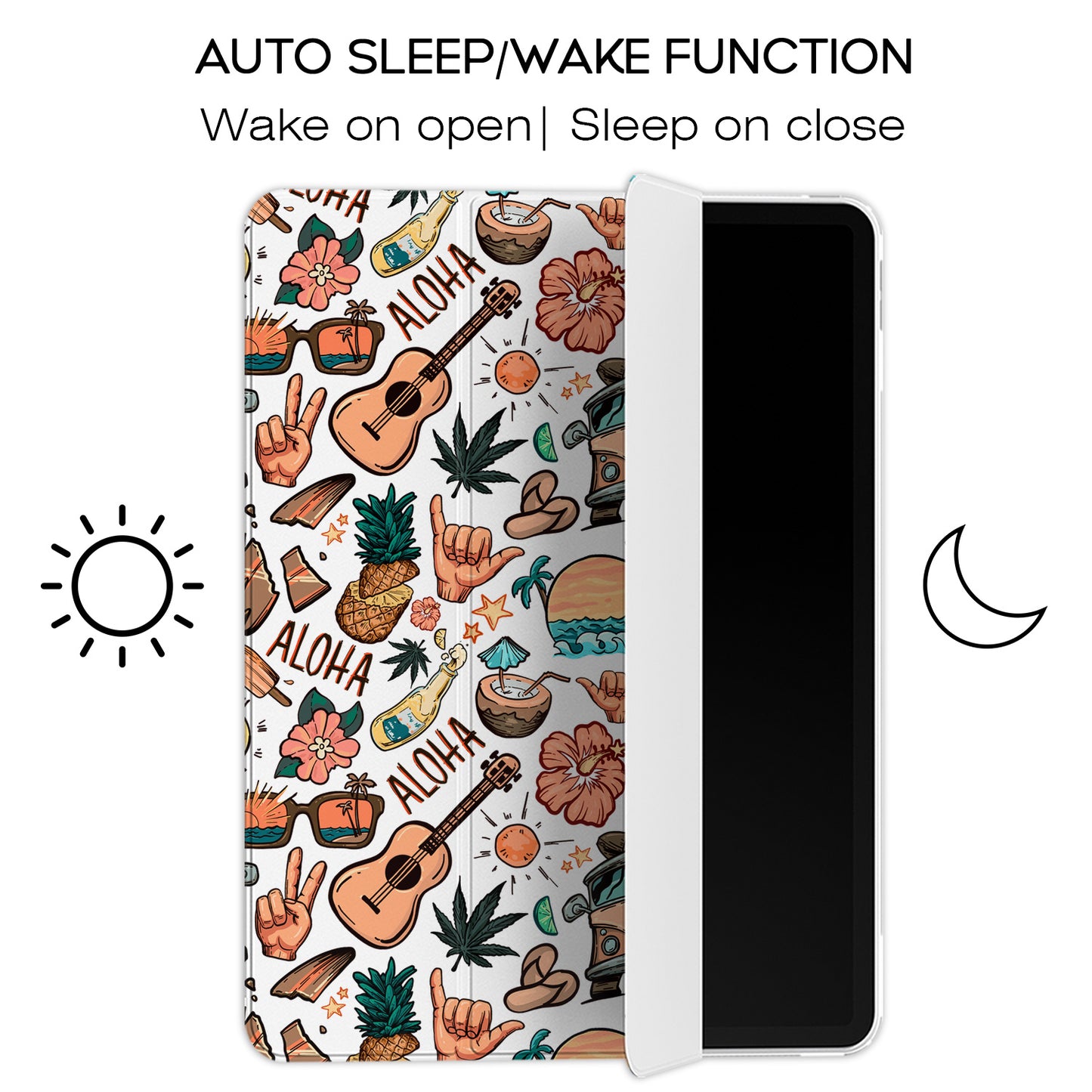 Cavka Apple iPad Smart Cover Cool Aloha Vibes