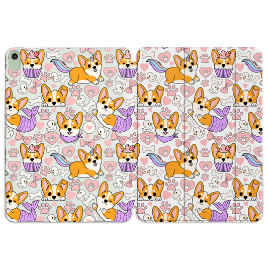 Cavka Apple iPad Smart Cover Corgi Pup Mermaid