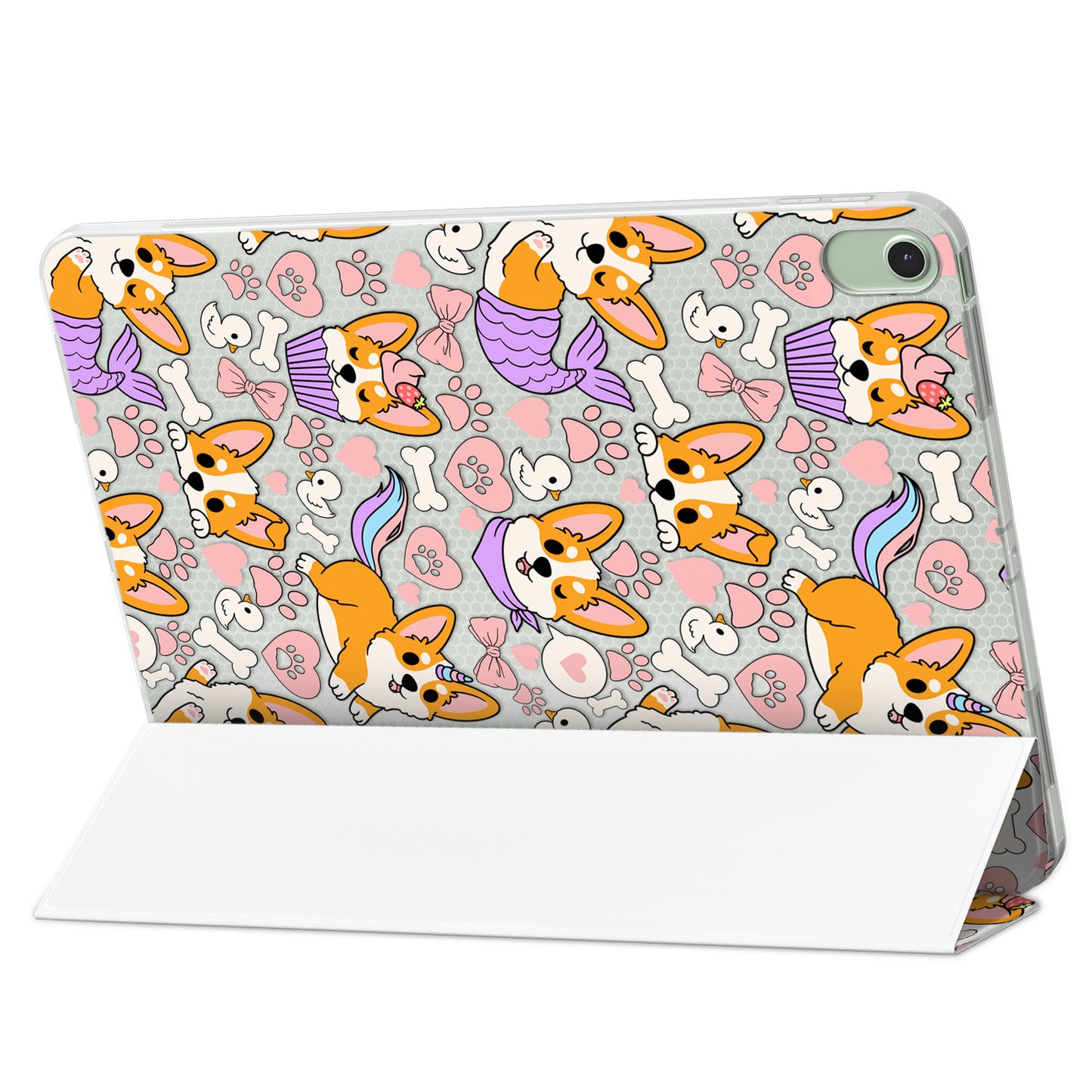 Cavka Apple iPad Smart Cover Corgi Pup Mermaid