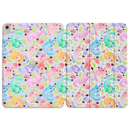 Cavka Apple iPad Smart Cover Colored Axolotls