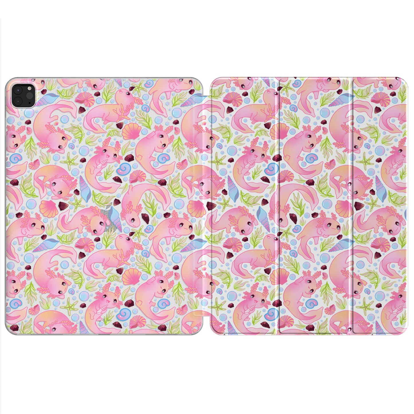 Cavka Apple iPad Smart Cover Cute Axolotls