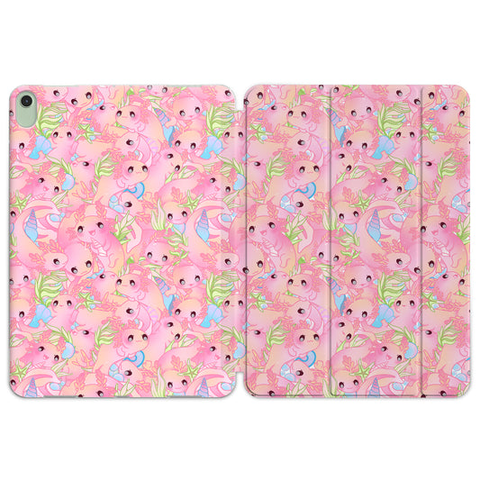 Cavka Apple iPad Smart Cover Cute Axolotl Pattern