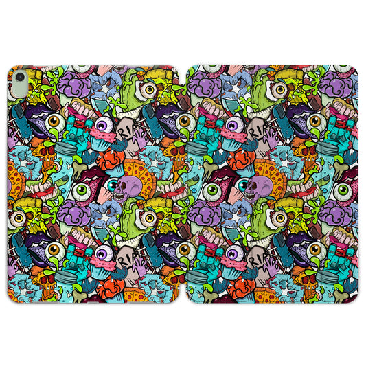 Cavka Apple iPad Smart Cover Colorful Zombie Horror