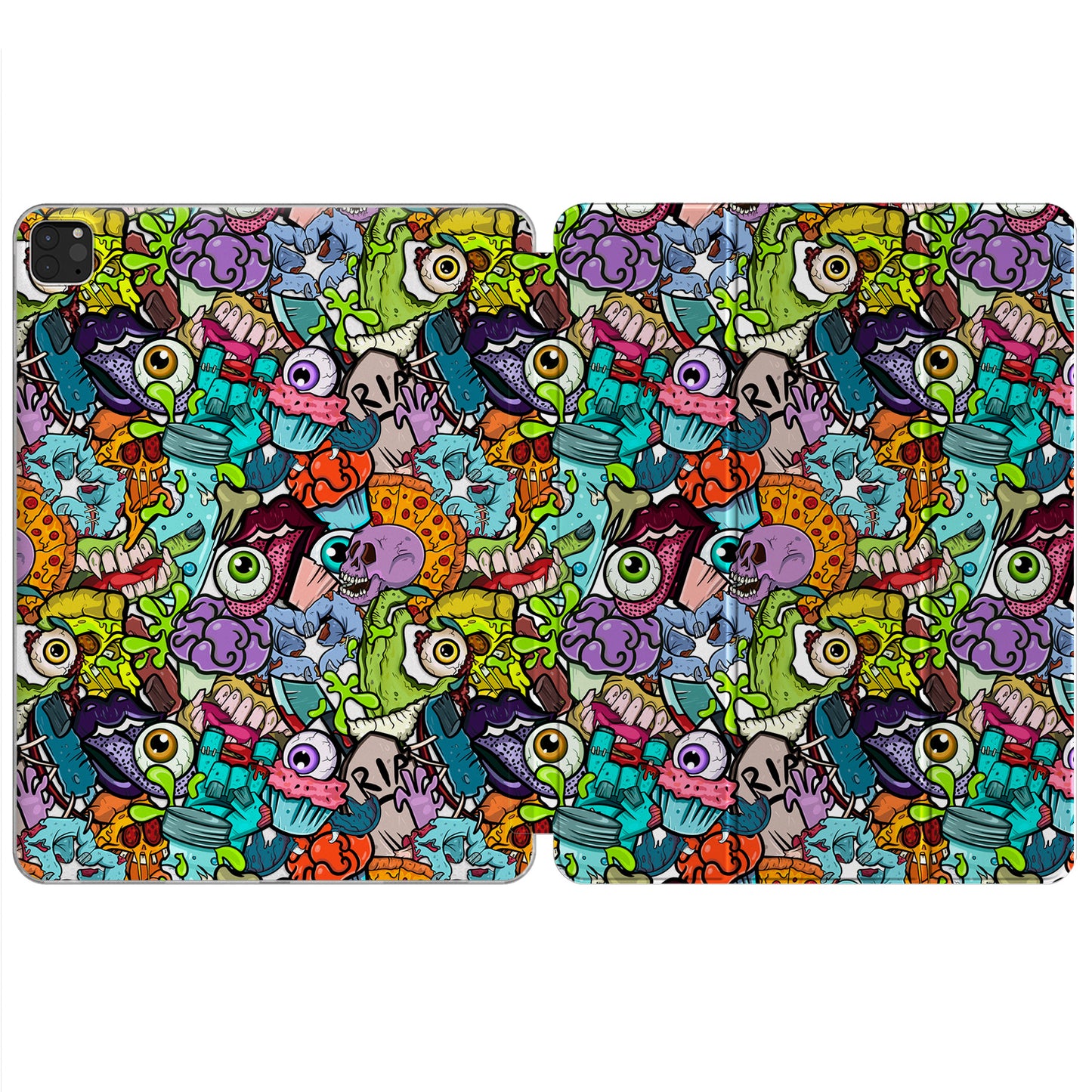 Cavka Apple iPad Smart Cover Colorful Zombie Horror