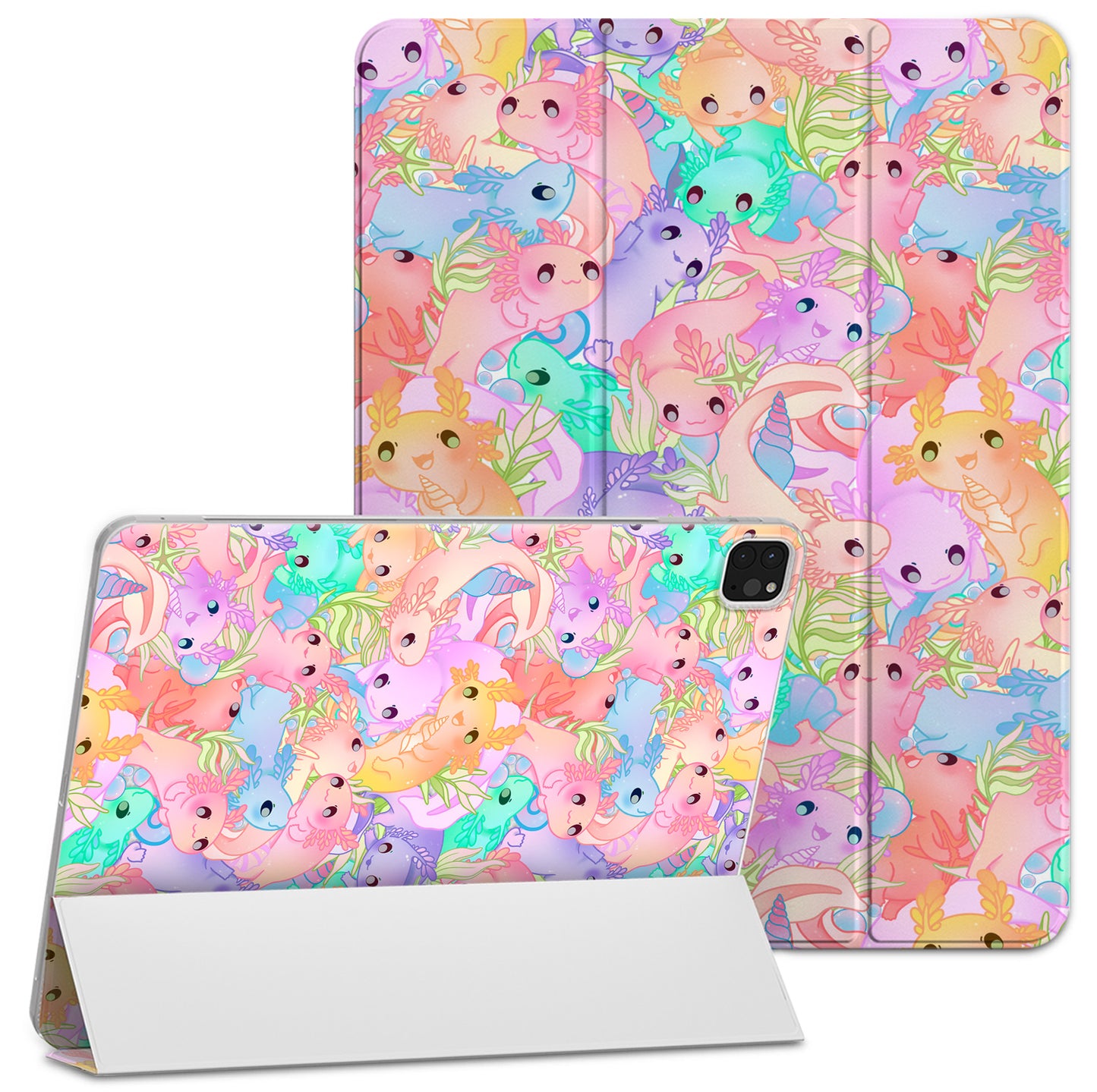 Cavka Apple iPad Smart Cover Colorful Axolotls