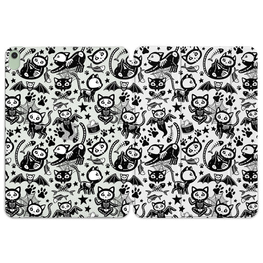Cavka Apple iPad Smart Cover Black Cat Skull
