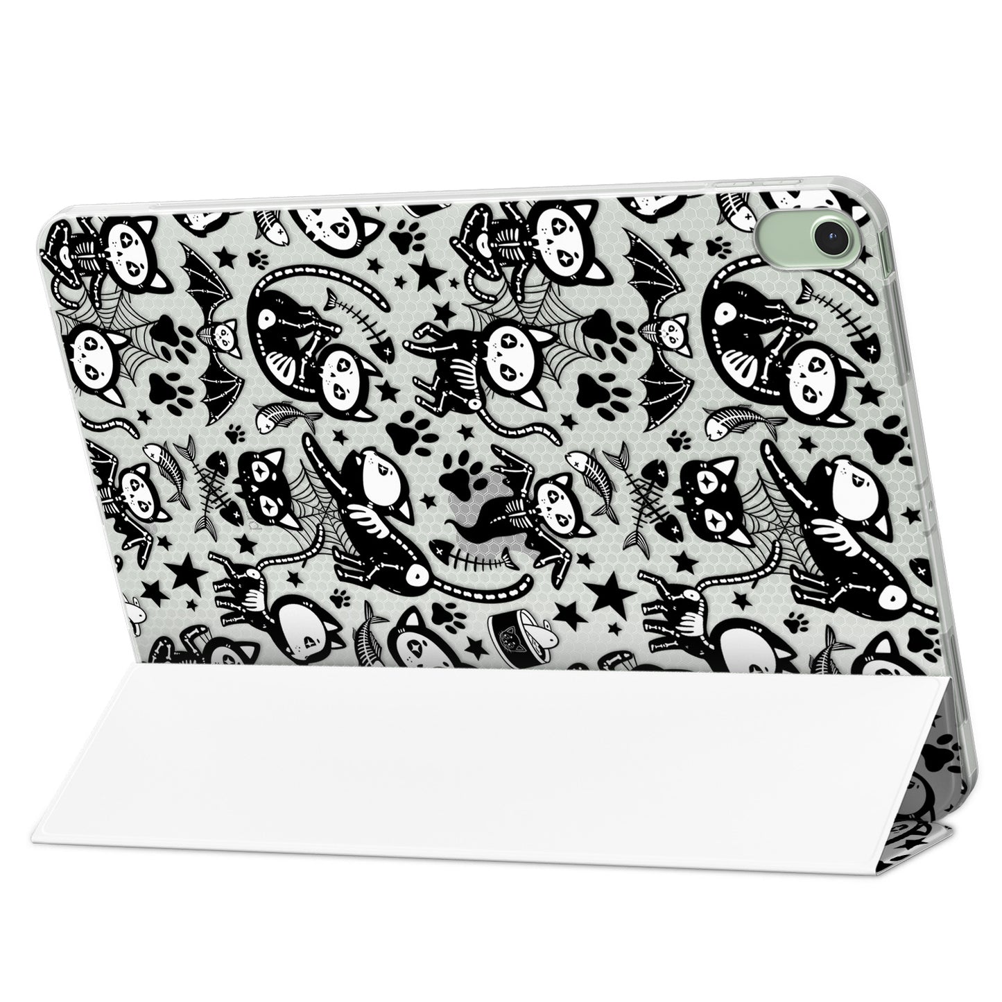 Cavka Apple iPad Smart Cover Black Cat Skull