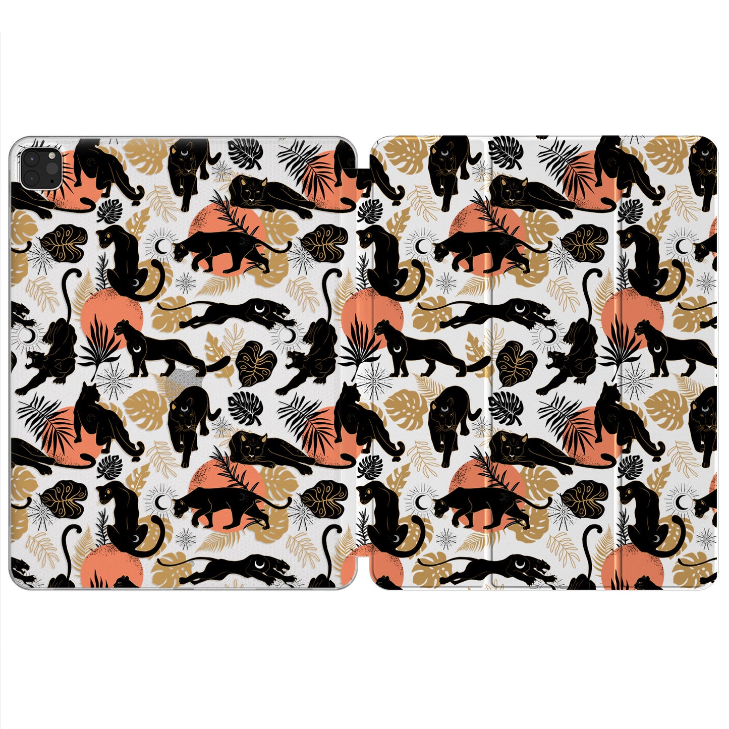 Cavka Apple iPad Smart Cover Black Panther Pattern