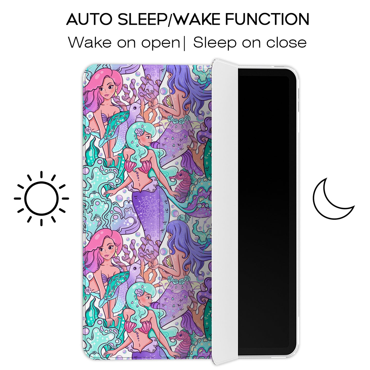 Cavka Apple iPad Smart Cover Beautiful Mermaids