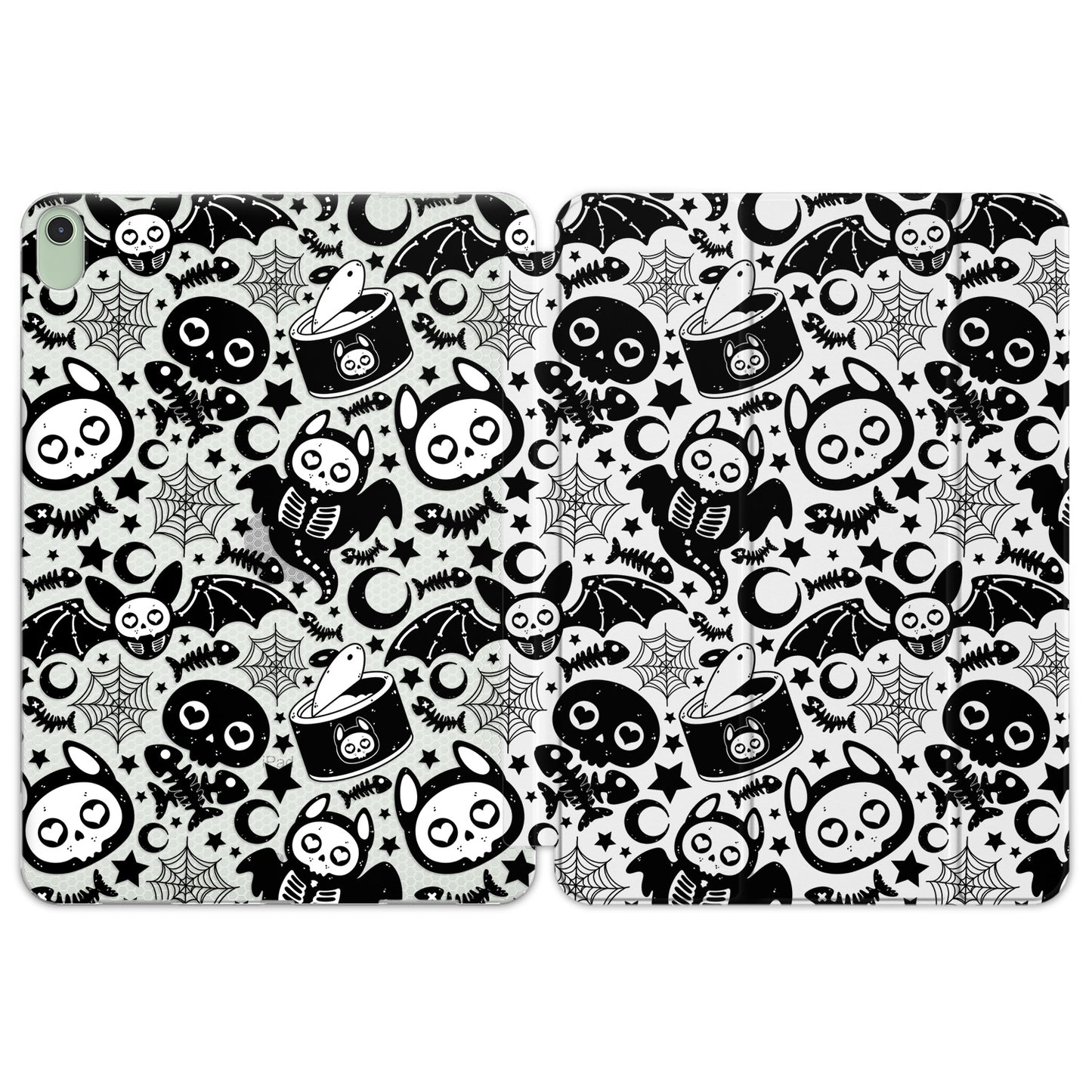 Cavka Apple iPad Smart Cover Cat Bat Skull