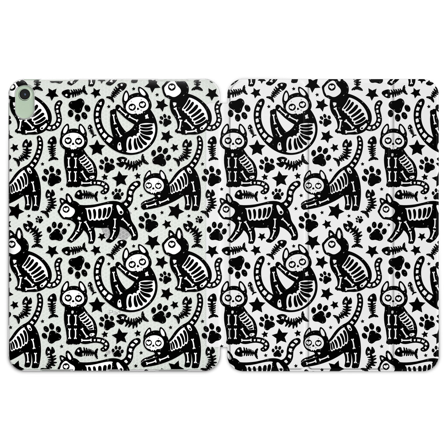 Cavka Apple iPad Smart Cover Cute Cat Skull