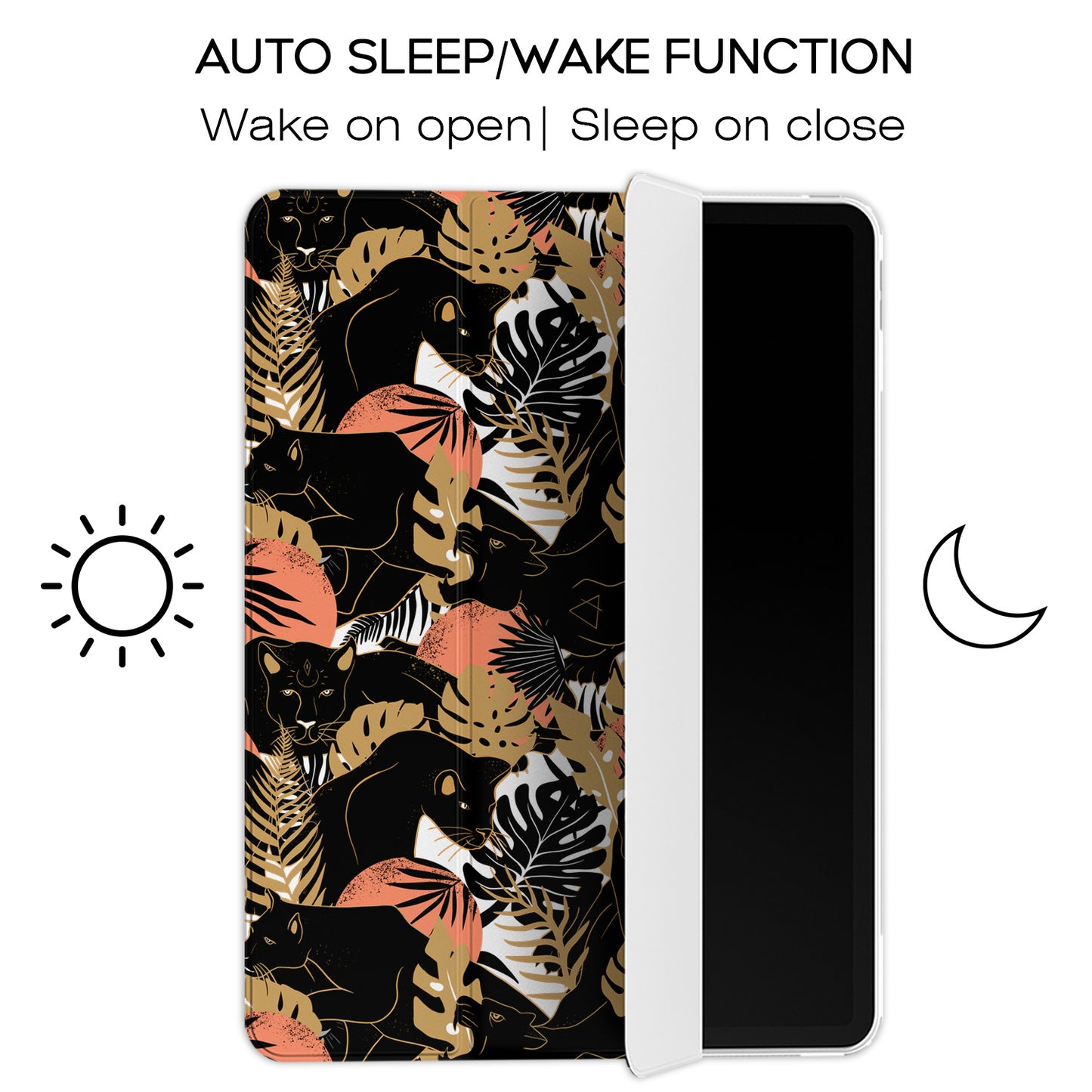 Cavka Apple iPad Smart Cover Black Panther