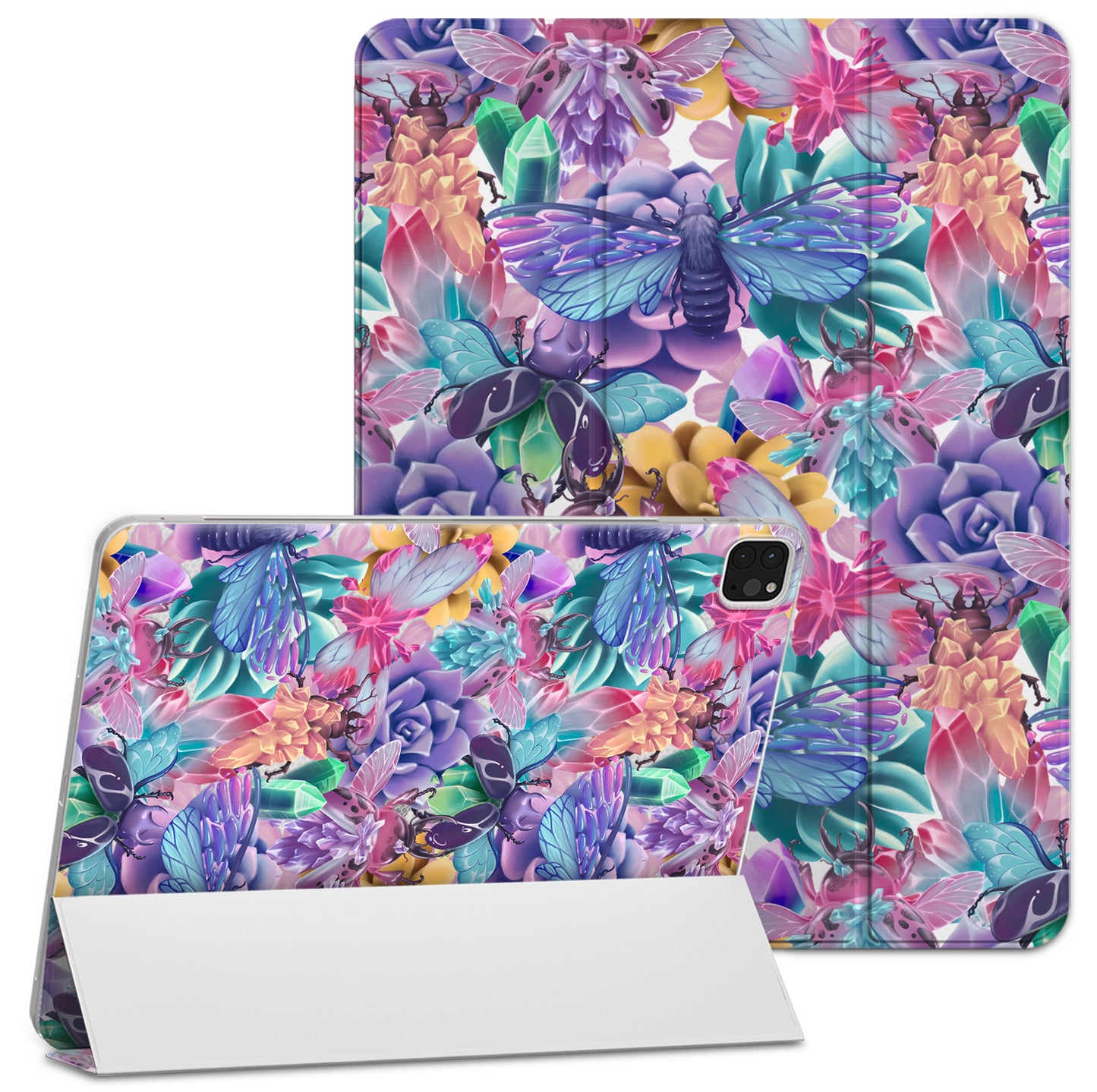 Cavka Apple iPad Smart Cover Colored Crystal Bugs