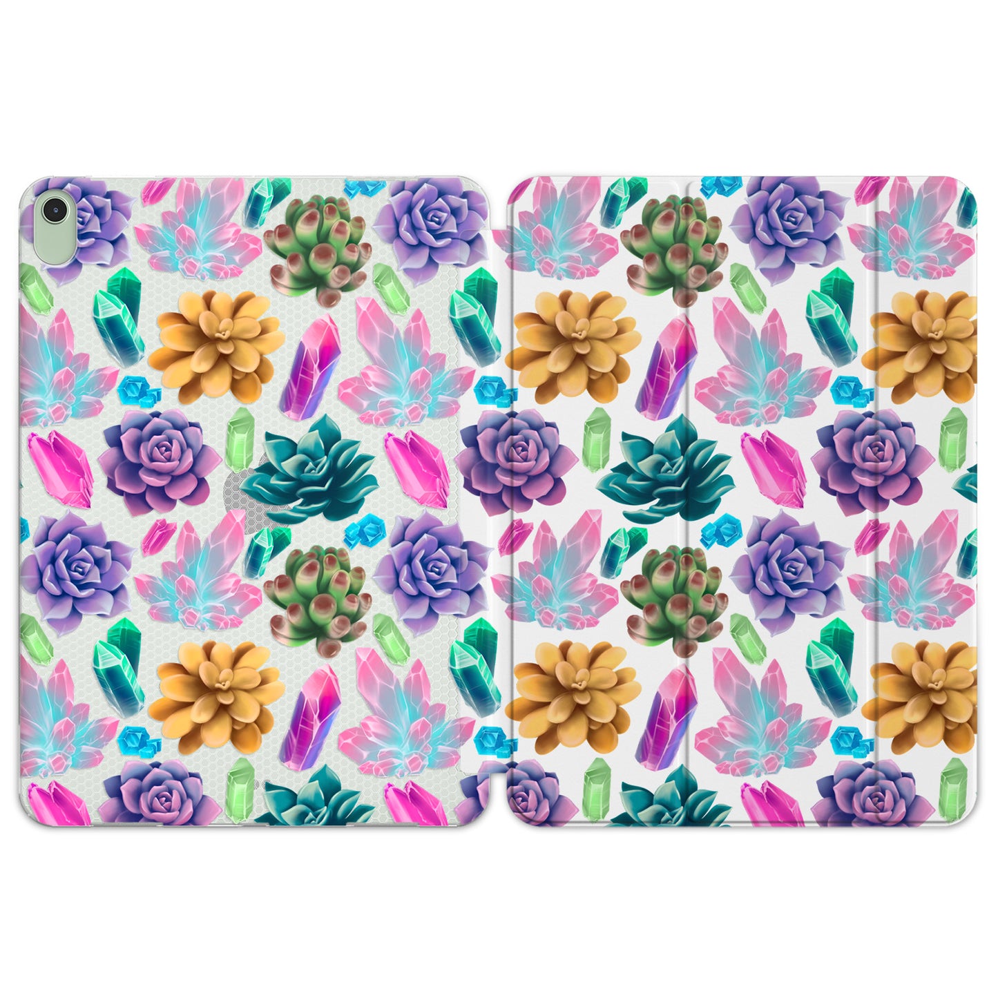 Cavka Apple iPad Smart Cover Crystal Succulents