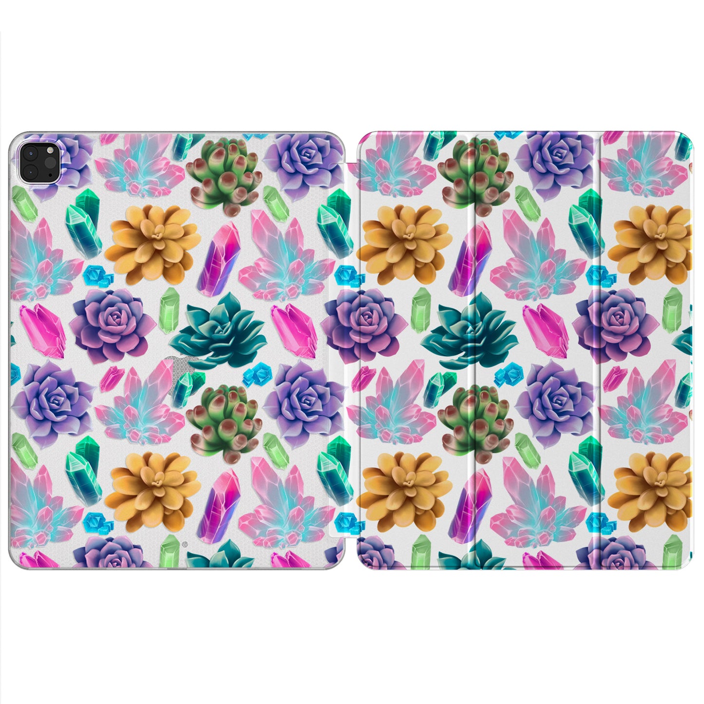 Cavka Apple iPad Smart Cover Crystal Succulents