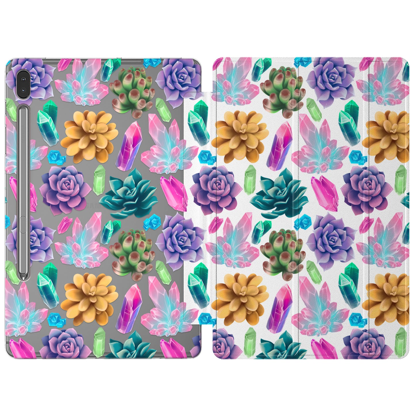 Cavka Apple iPad Smart Cover Crystal Succulents