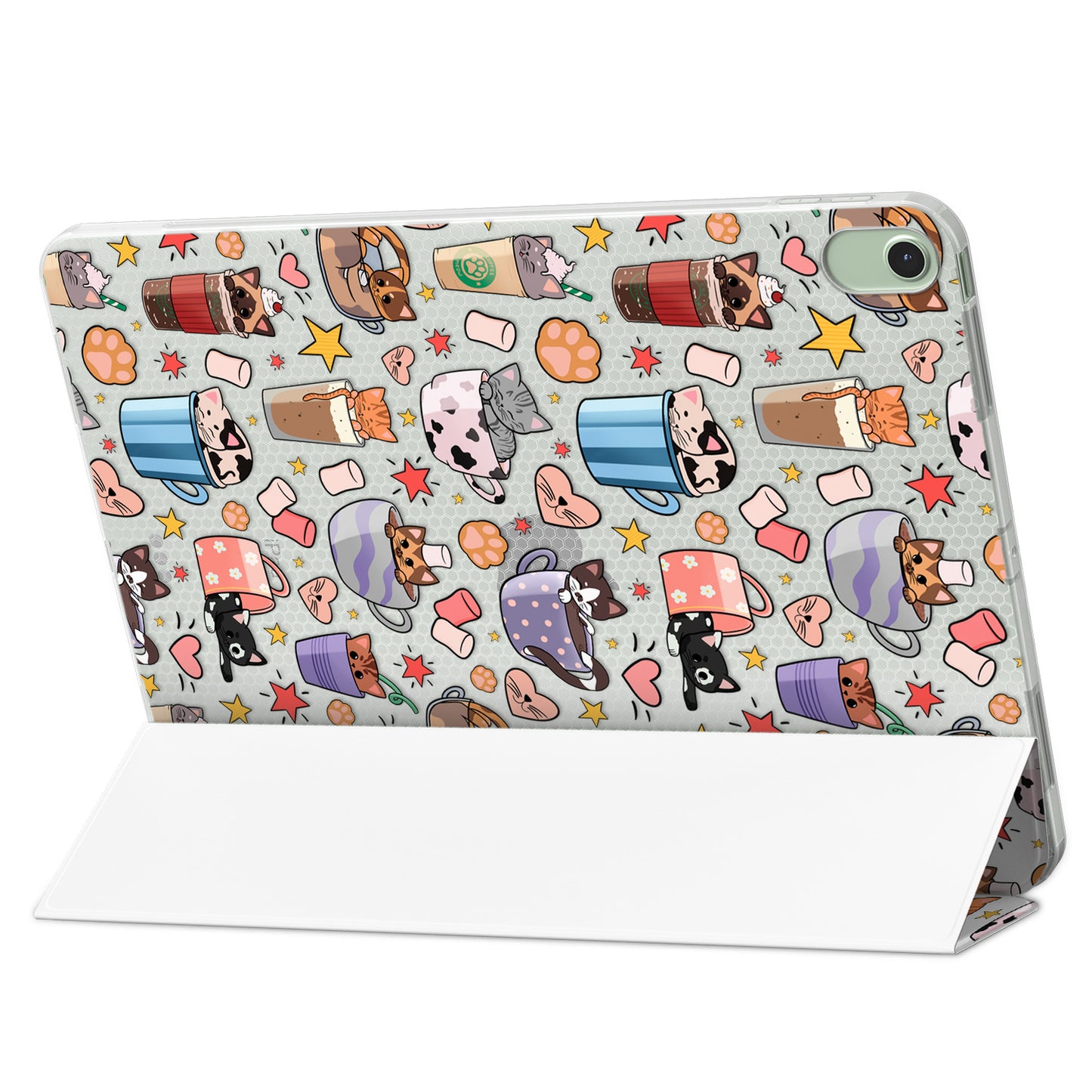Cavka Apple iPad Smart Cover Coffee Kitties