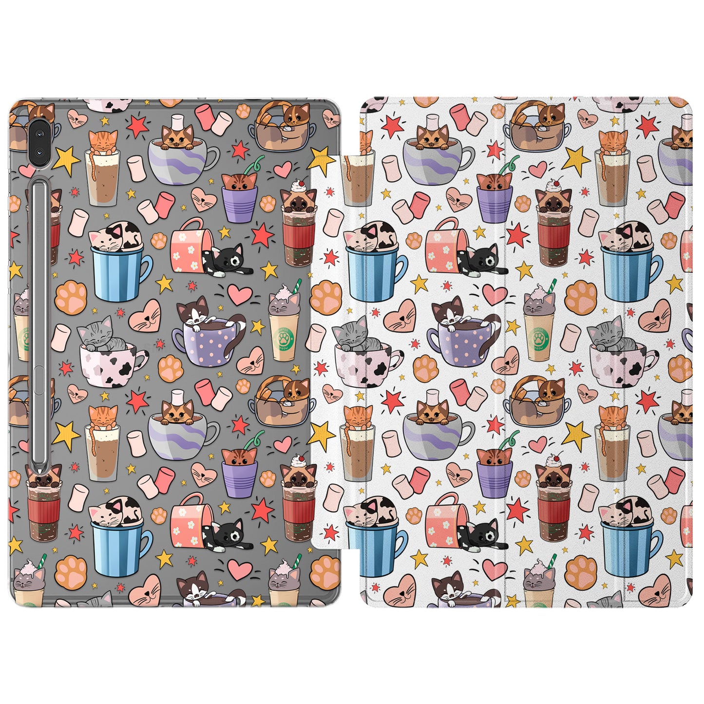 Cavka Apple iPad Smart Cover Coffee Kitties