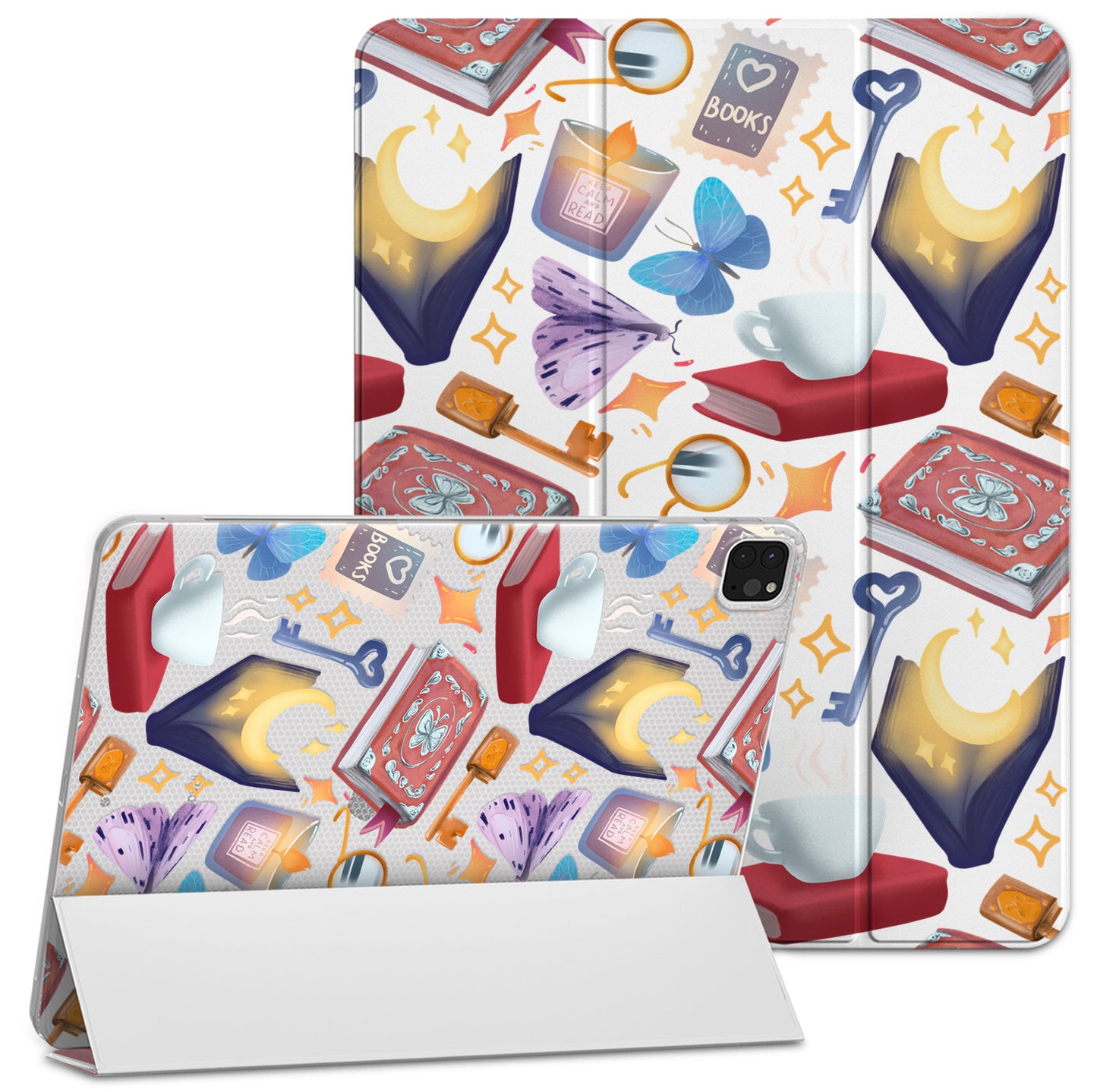Cavka Apple iPad Smart Cover Books Time