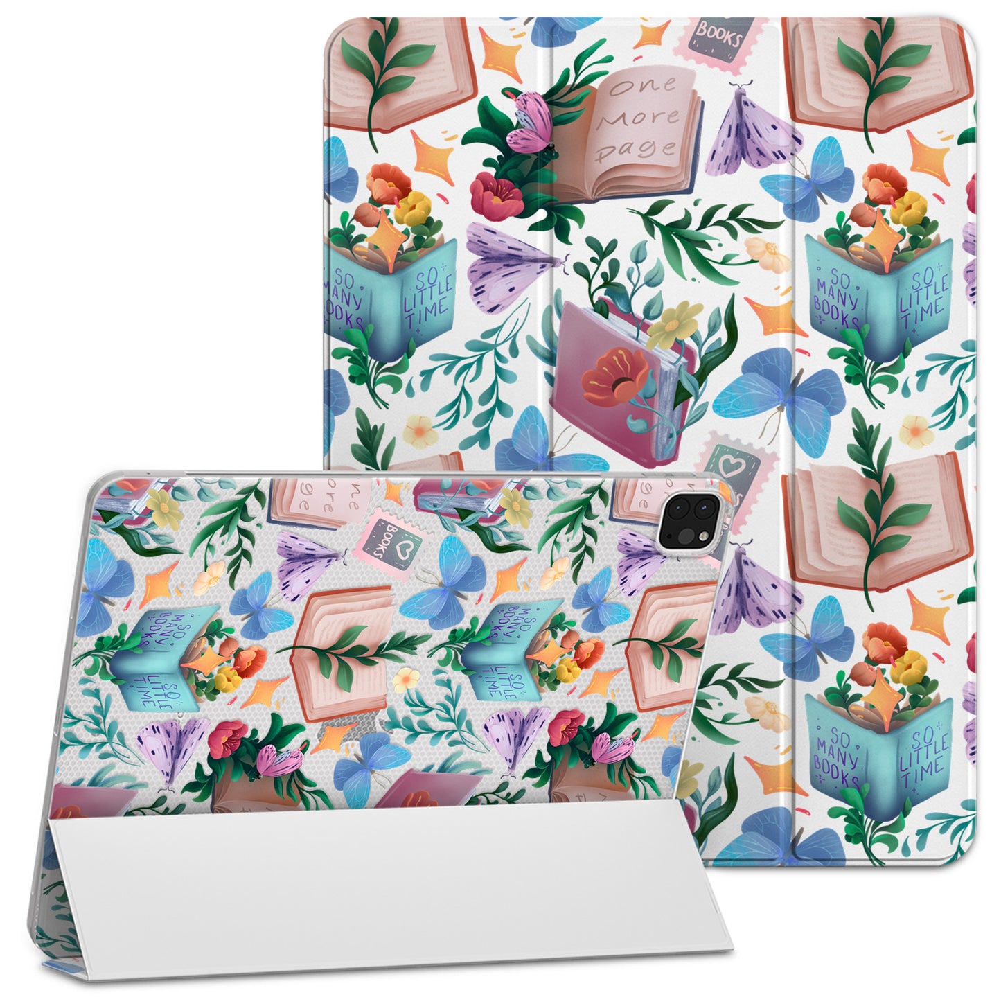 Cavka Apple iPad Smart Cover Blooming Books