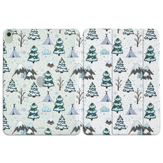 Cavka Apple iPad Smart Cover Winter Snowy Trees