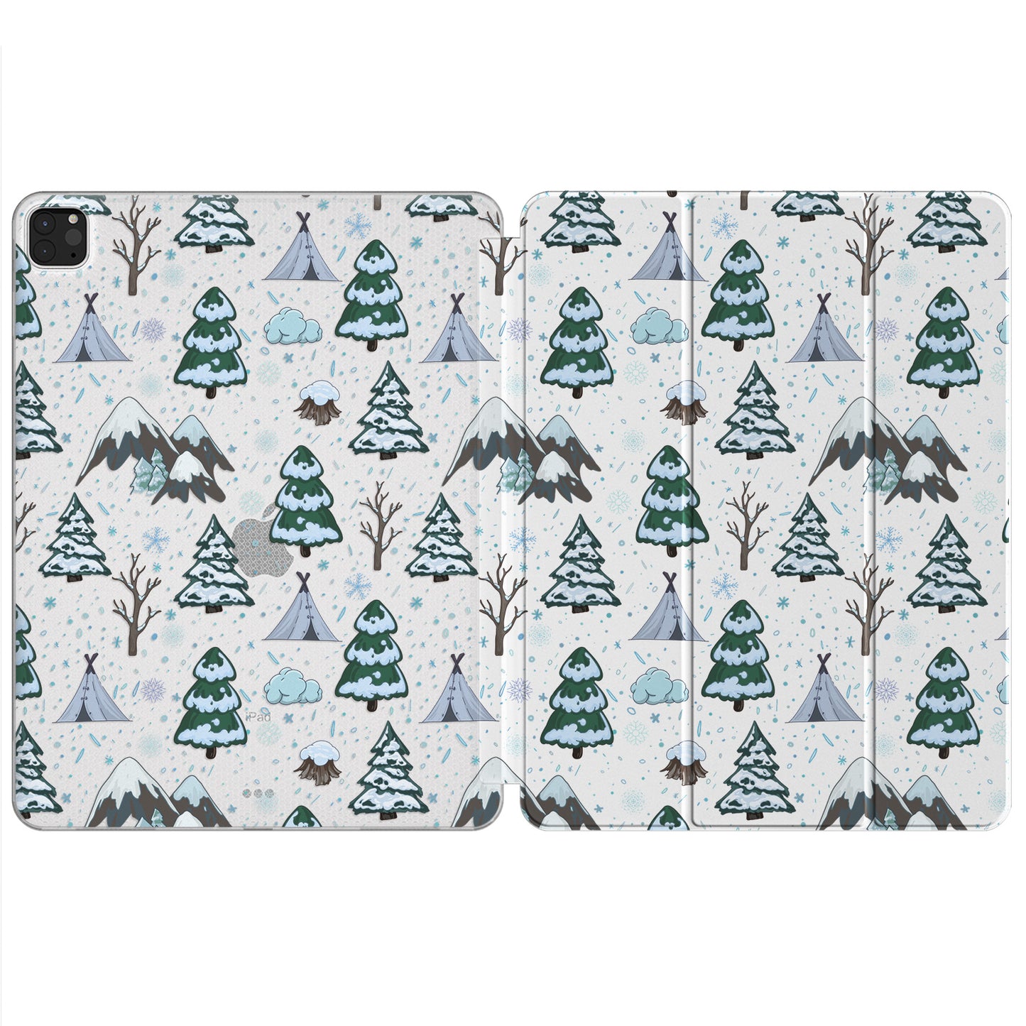 Cavka Apple iPad Smart Cover Winter Snowy Trees