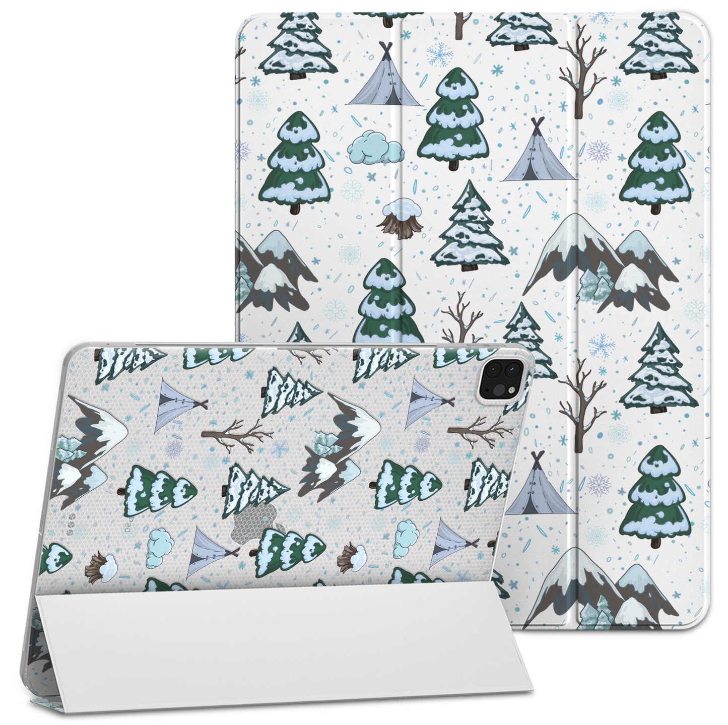 Cavka Apple iPad Smart Cover Winter Snowy Trees