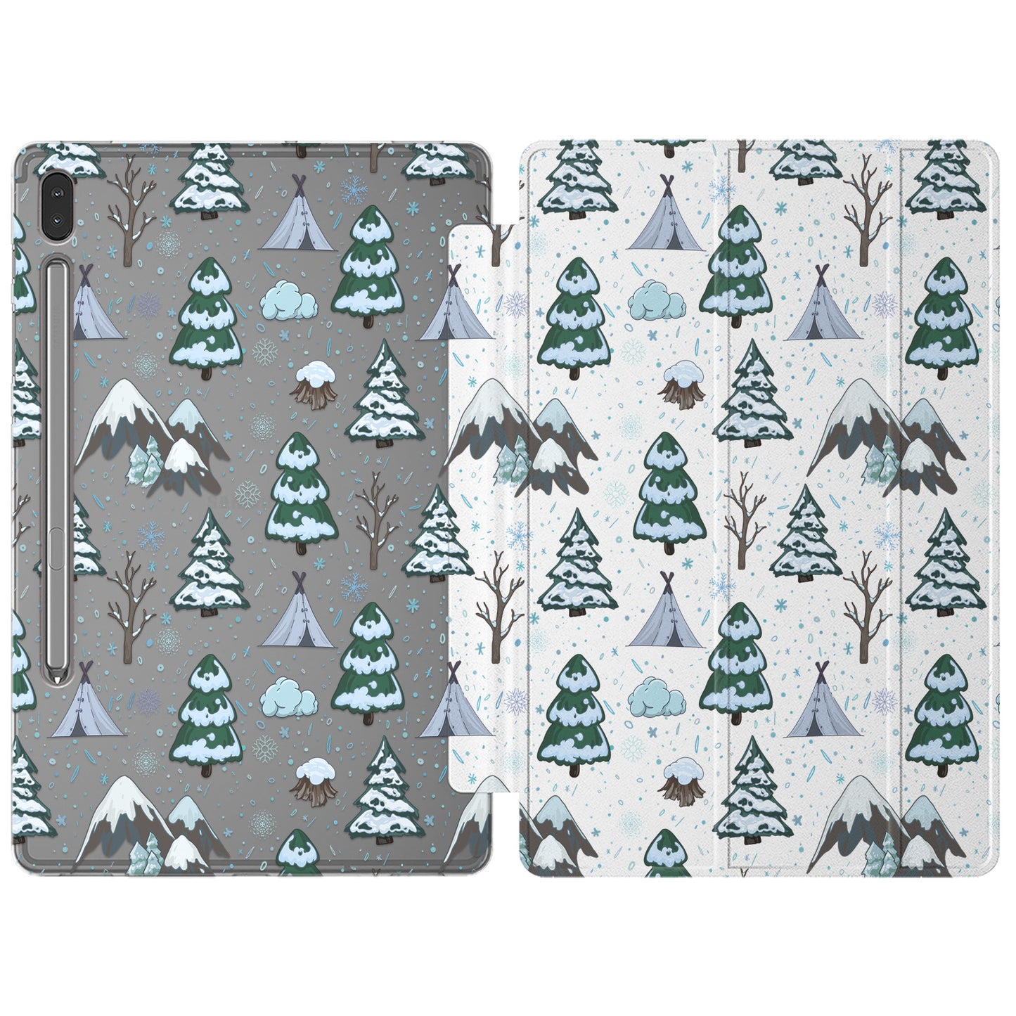 Cavka Apple iPad Smart Cover Winter Snowy Trees