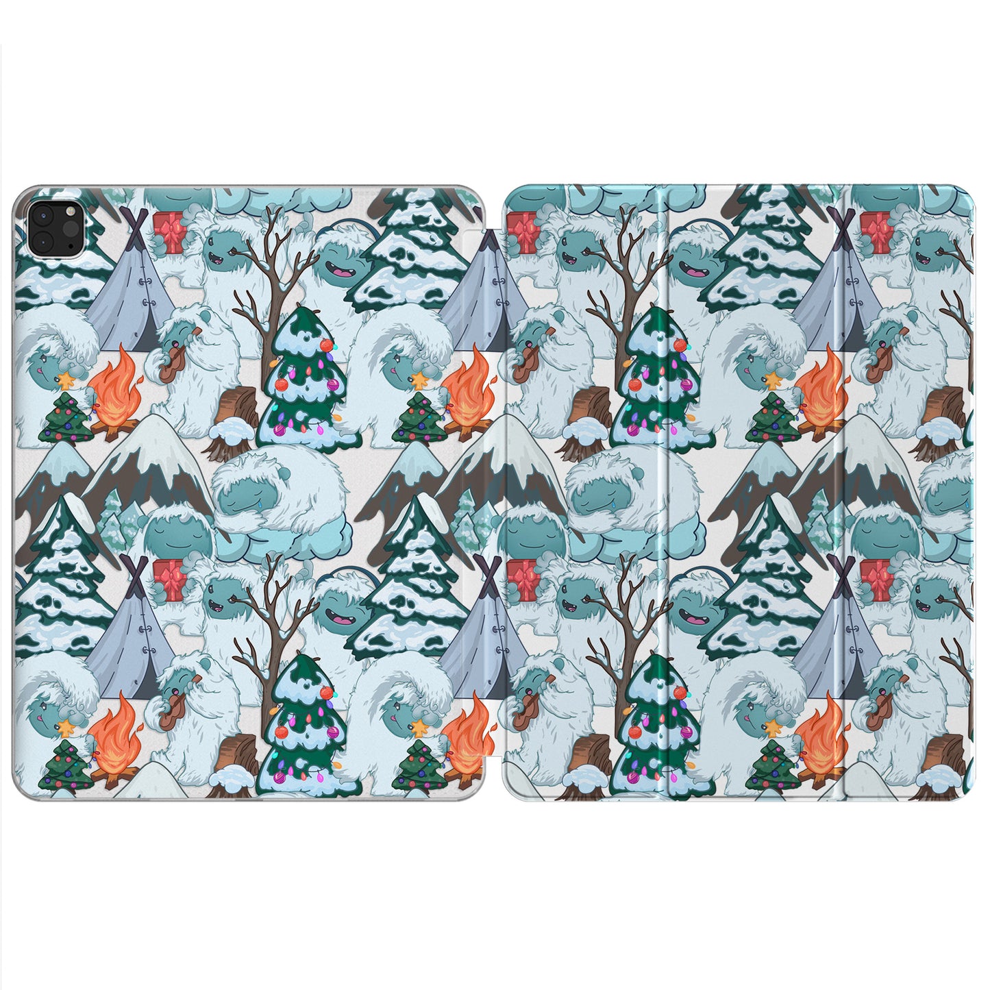 Cavka Apple iPad Smart Cover Winter Snowy Yeti Camp