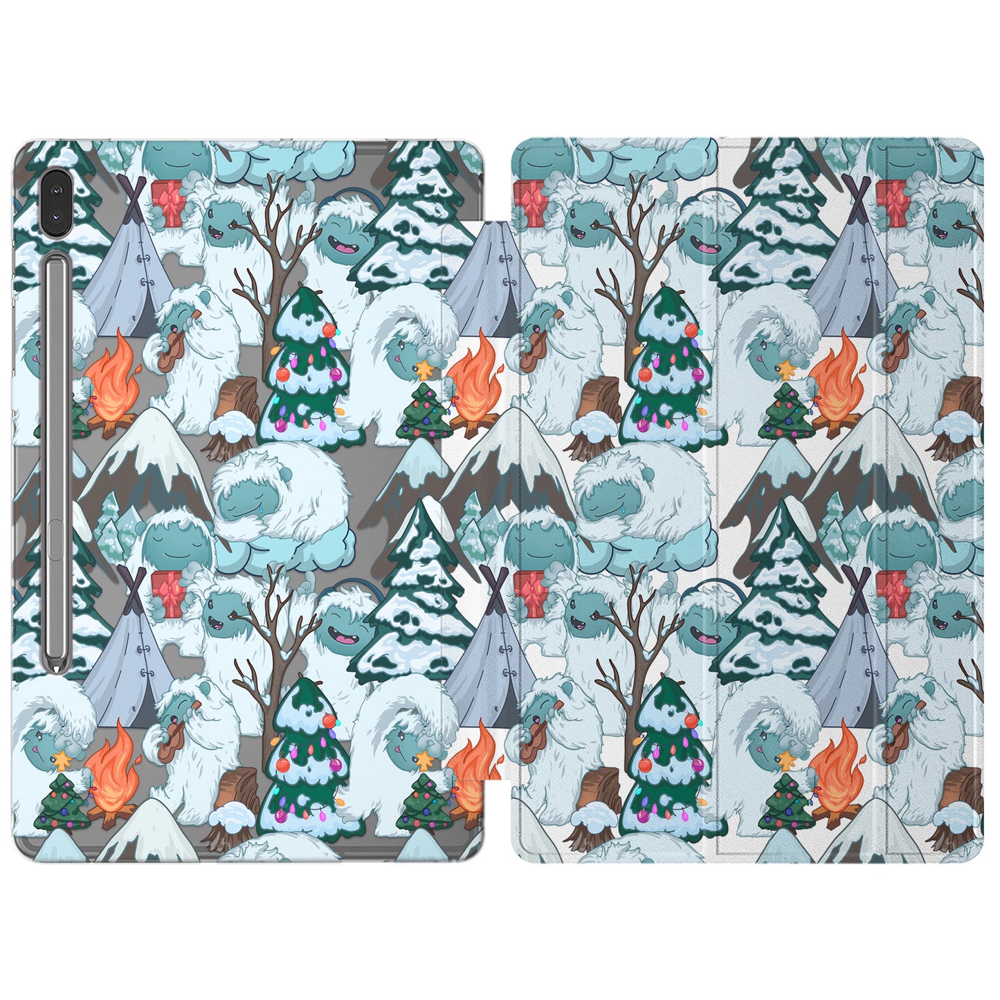 Cavka Apple iPad Smart Cover Winter Snowy Yeti Camp