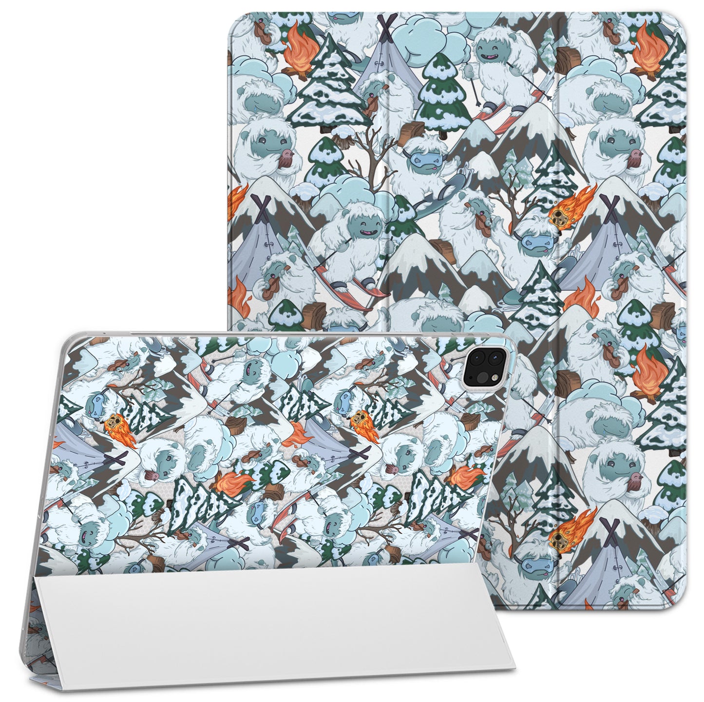 Cavka Apple iPad Smart Cover Winter Snowy Pattern