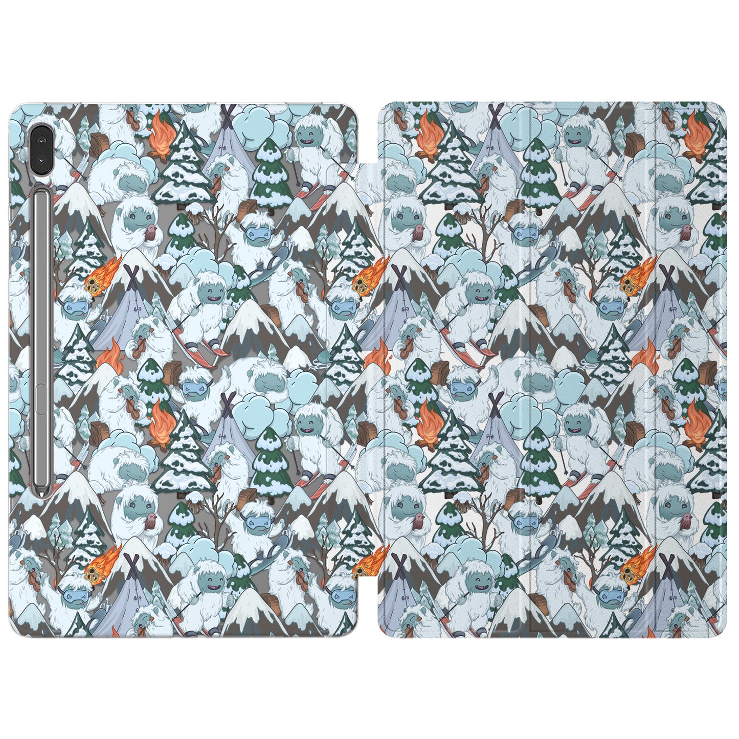 Cavka Apple iPad Smart Cover Winter Snowy Pattern