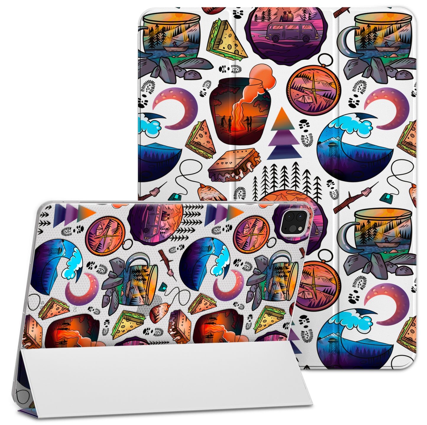 Cavka Apple iPad Smart Cover Wanderlust Camping