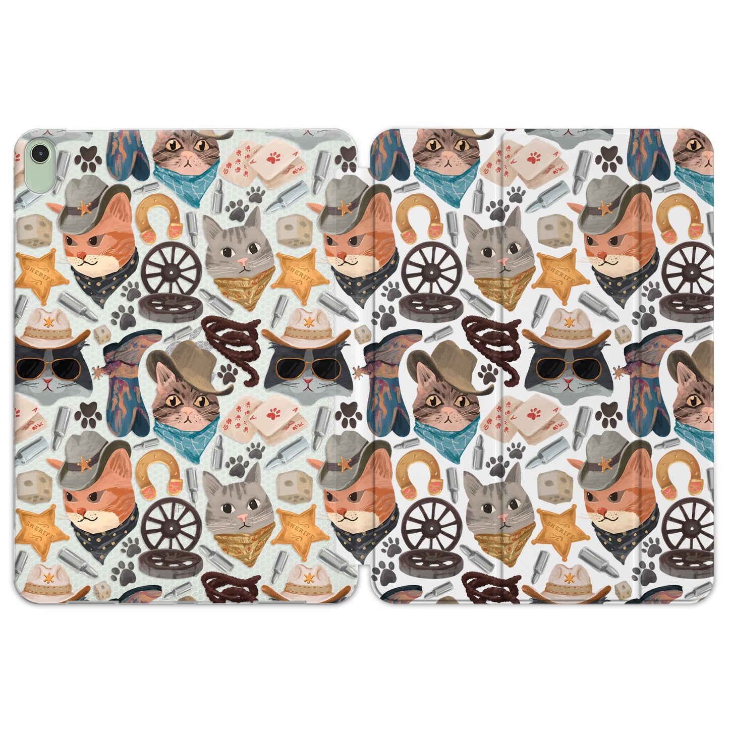 Cavka Apple iPad Smart Cover Cowboy Cats