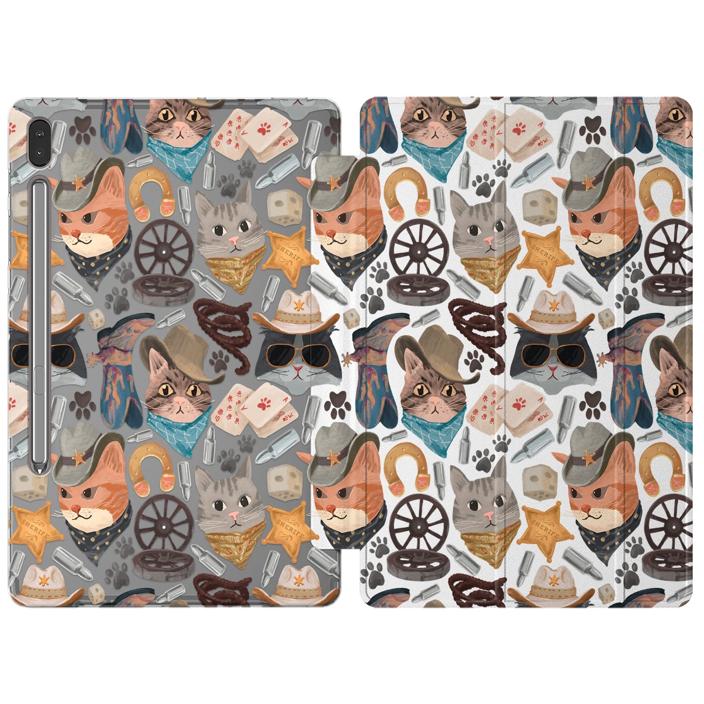 Cavka Apple iPad Smart Cover Cowboy Cats
