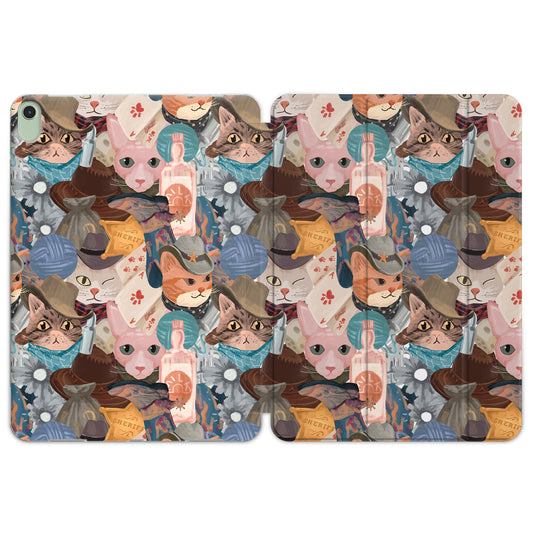 Cavka Apple iPad Smart Cover Police Cowboy Cats