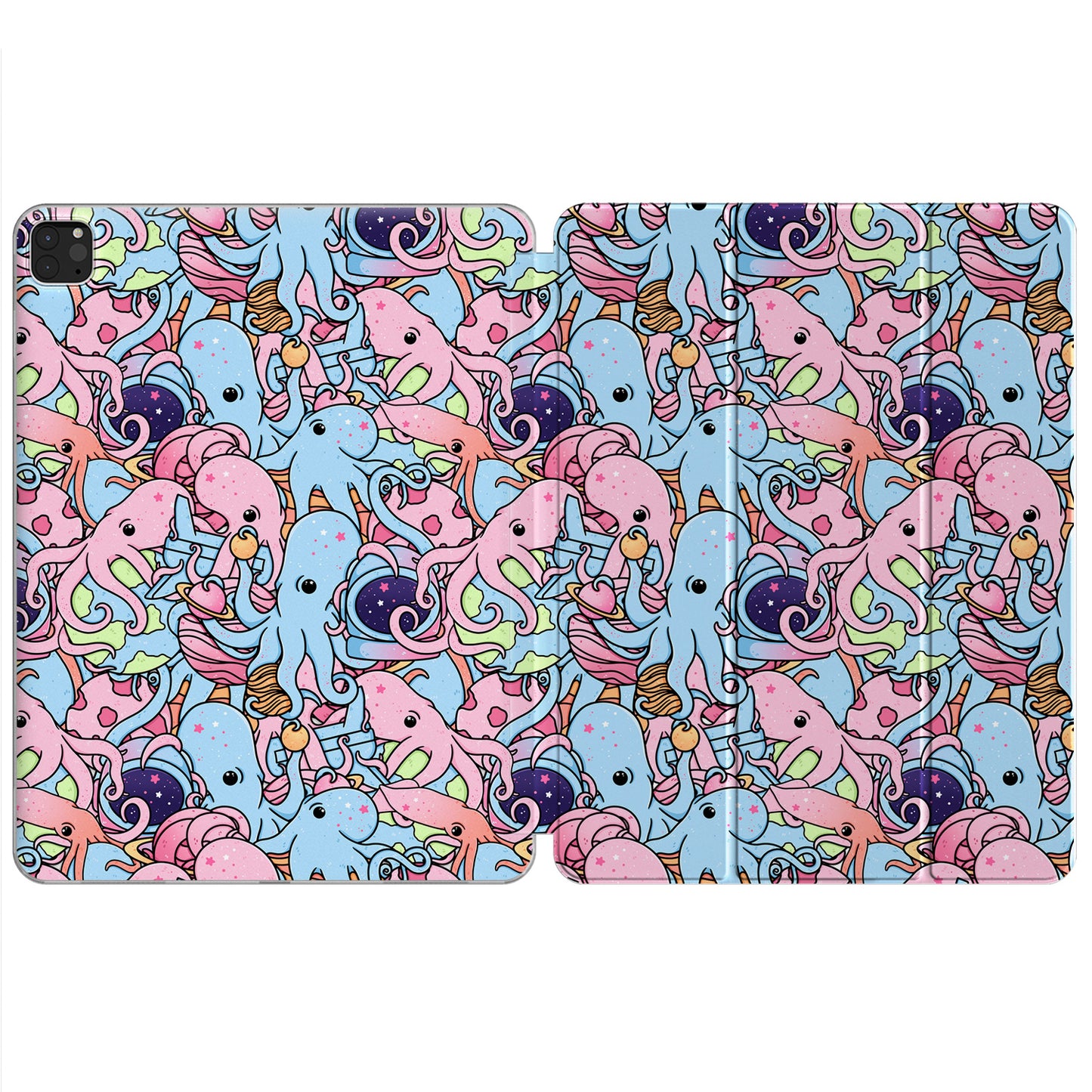 Cavka Apple iPad Smart Cover Blue Space Octopus