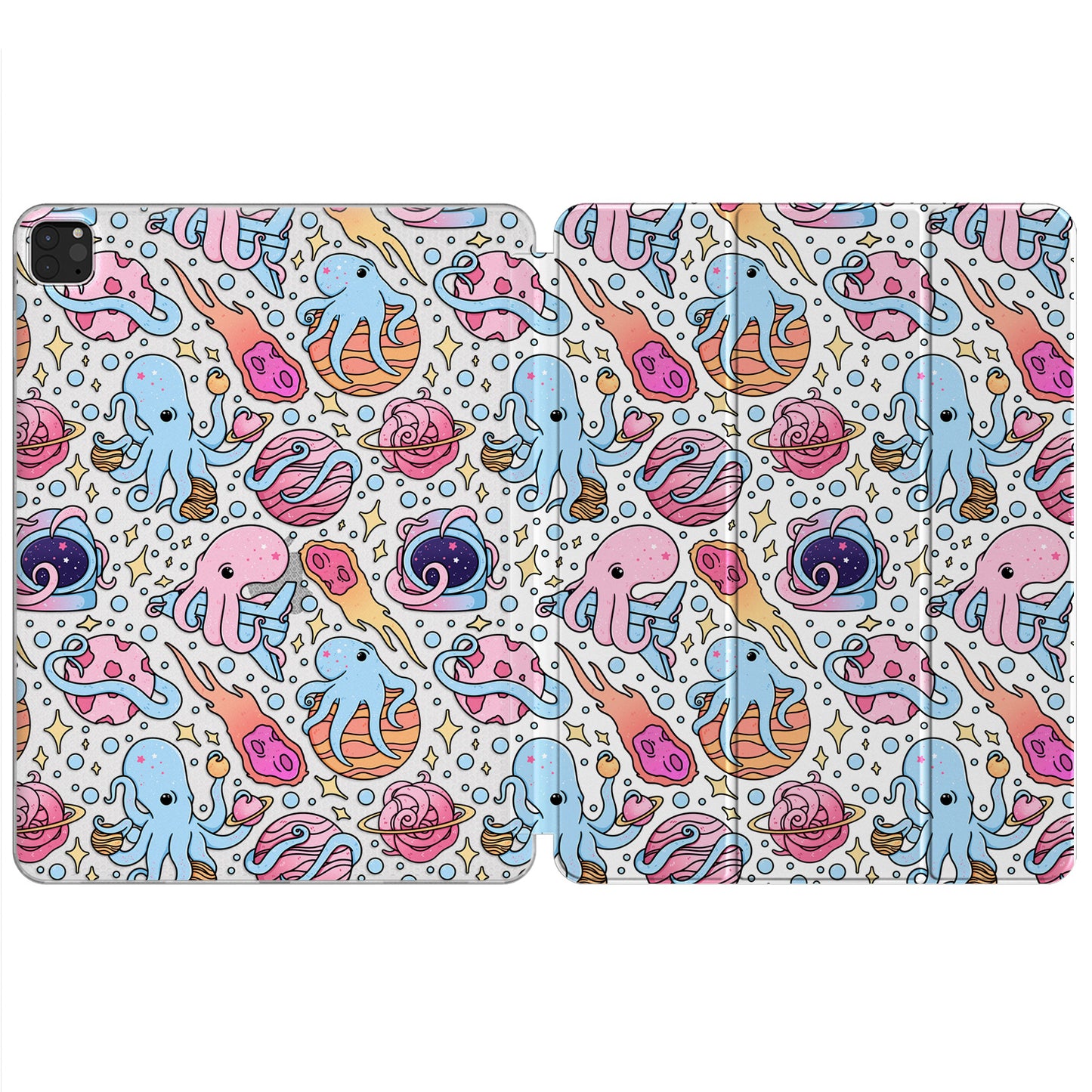 Cavka Apple iPad Smart Cover Galaxy Space Octopus
