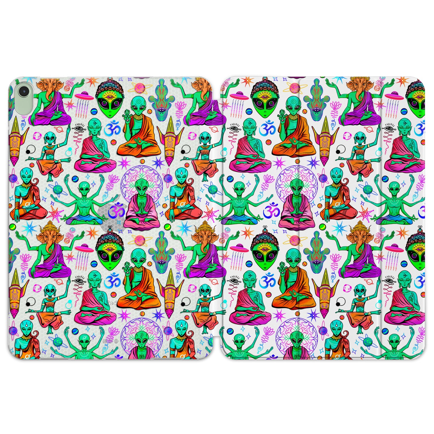 Cavka Apple iPad Smart Cover Yoga Spiritual Aliens