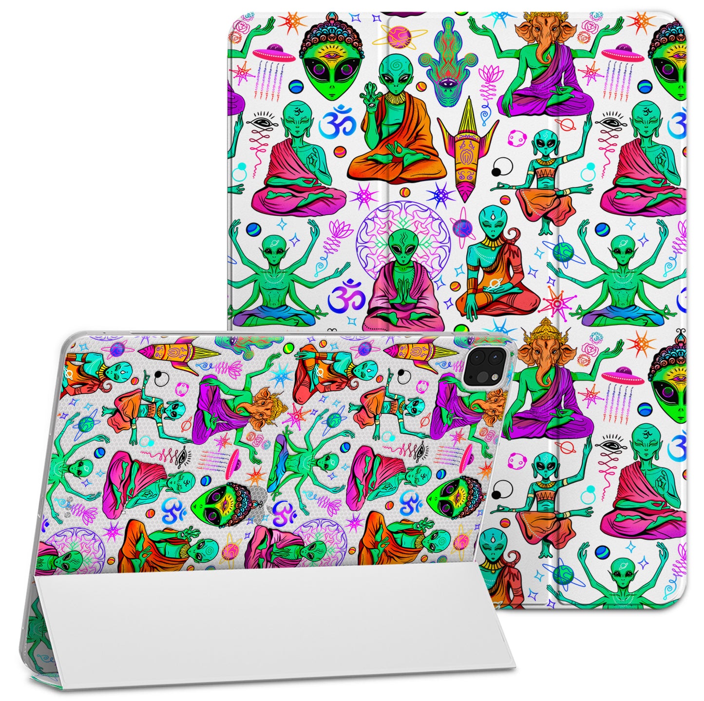 Cavka Apple iPad Smart Cover Yoga Spiritual Aliens