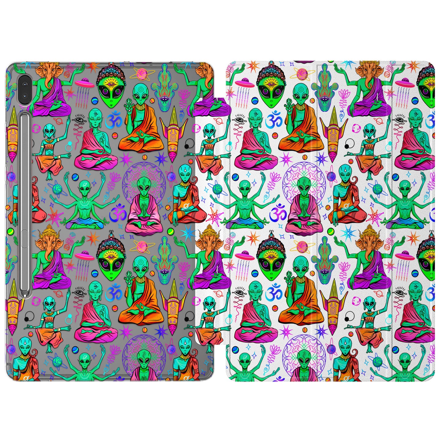 Cavka Apple iPad Smart Cover Yoga Spiritual Aliens