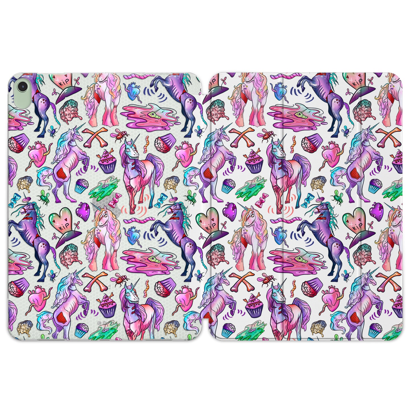 Cavka Apple iPad Smart Cover Colored Zombie Horses
