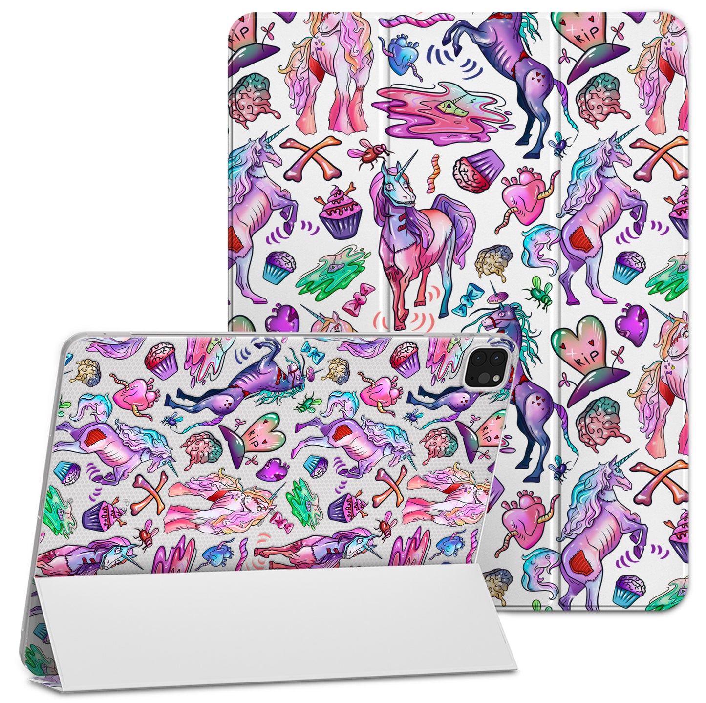 Cavka Apple iPad Smart Cover Colored Zombie Horses